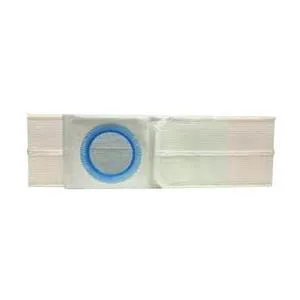 Nu-Comfort 2" Wide Beige Support Belt 2-7/8" I.D. Ring Plate 28"-31" Waist Small, Latex-Free