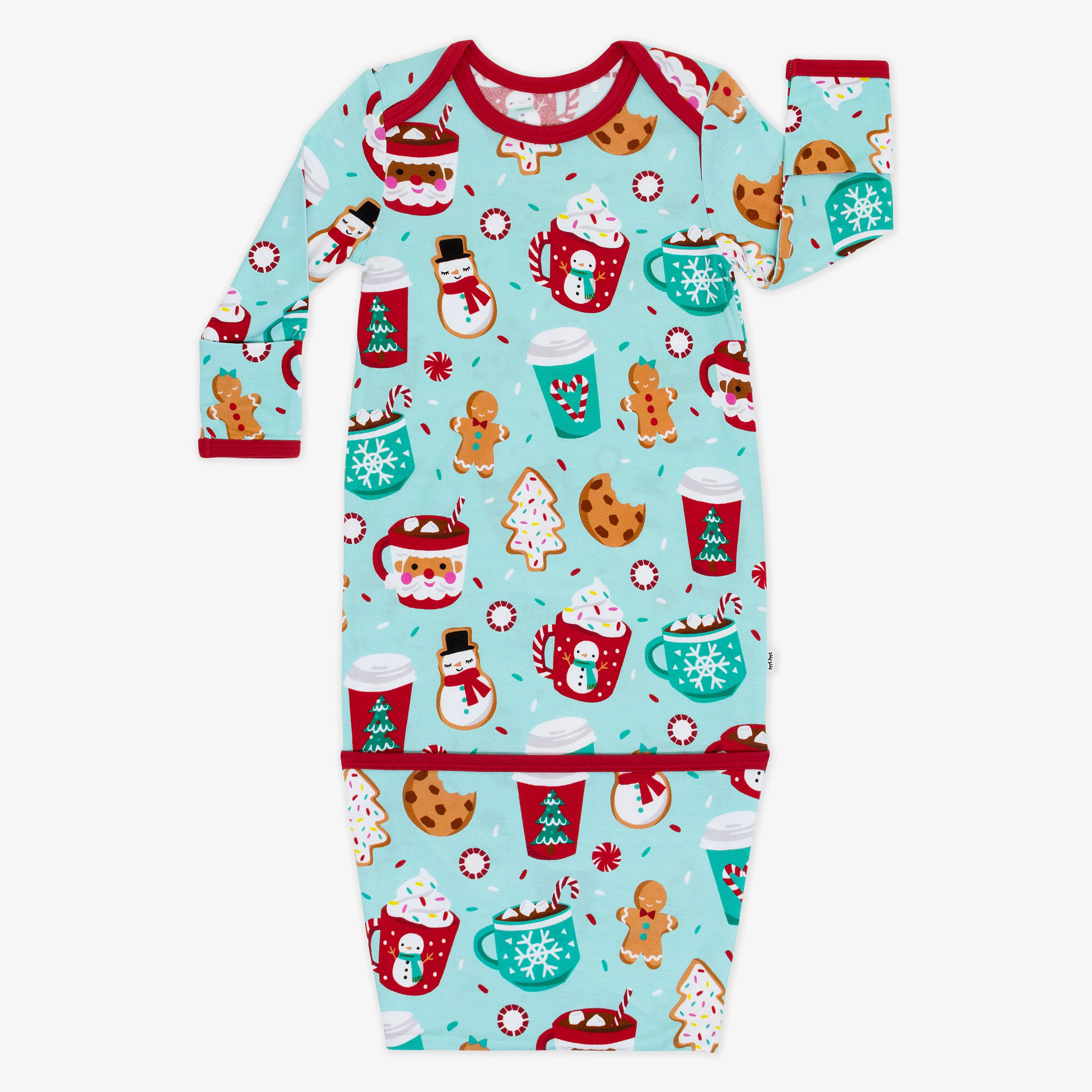 Peppermint Mocha Infant Gown