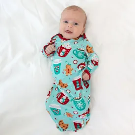Peppermint Mocha Infant Gown
