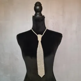 Perlu Drauge White Office Punk Style Neck Tie