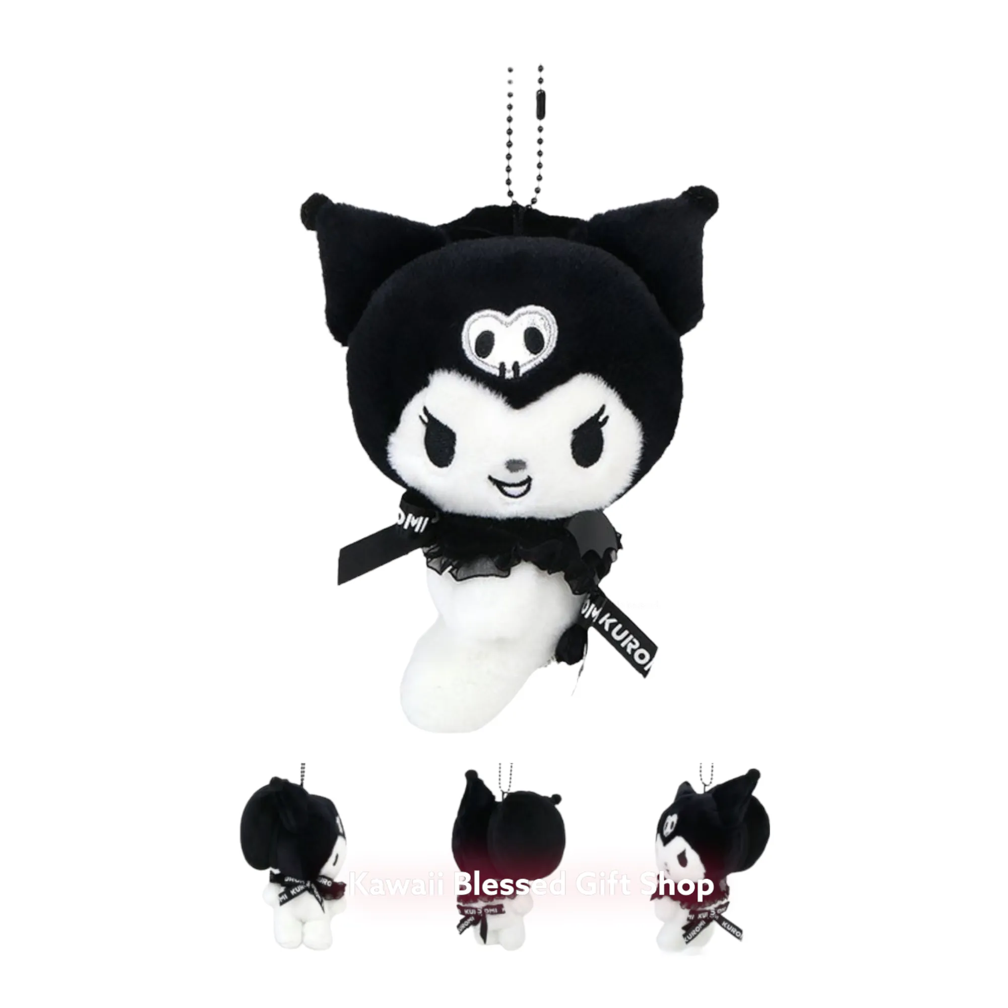 Sanrio Kuromi × Dolly Mix Mascot Plushie with Strap (2022)