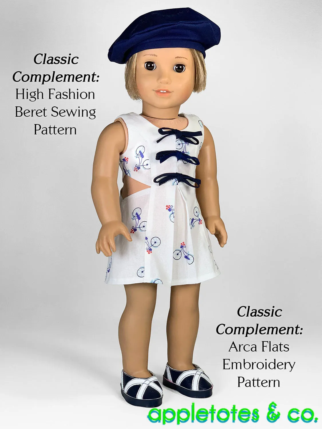 Santorini Dress 18 Inch Doll Sewing Pattern