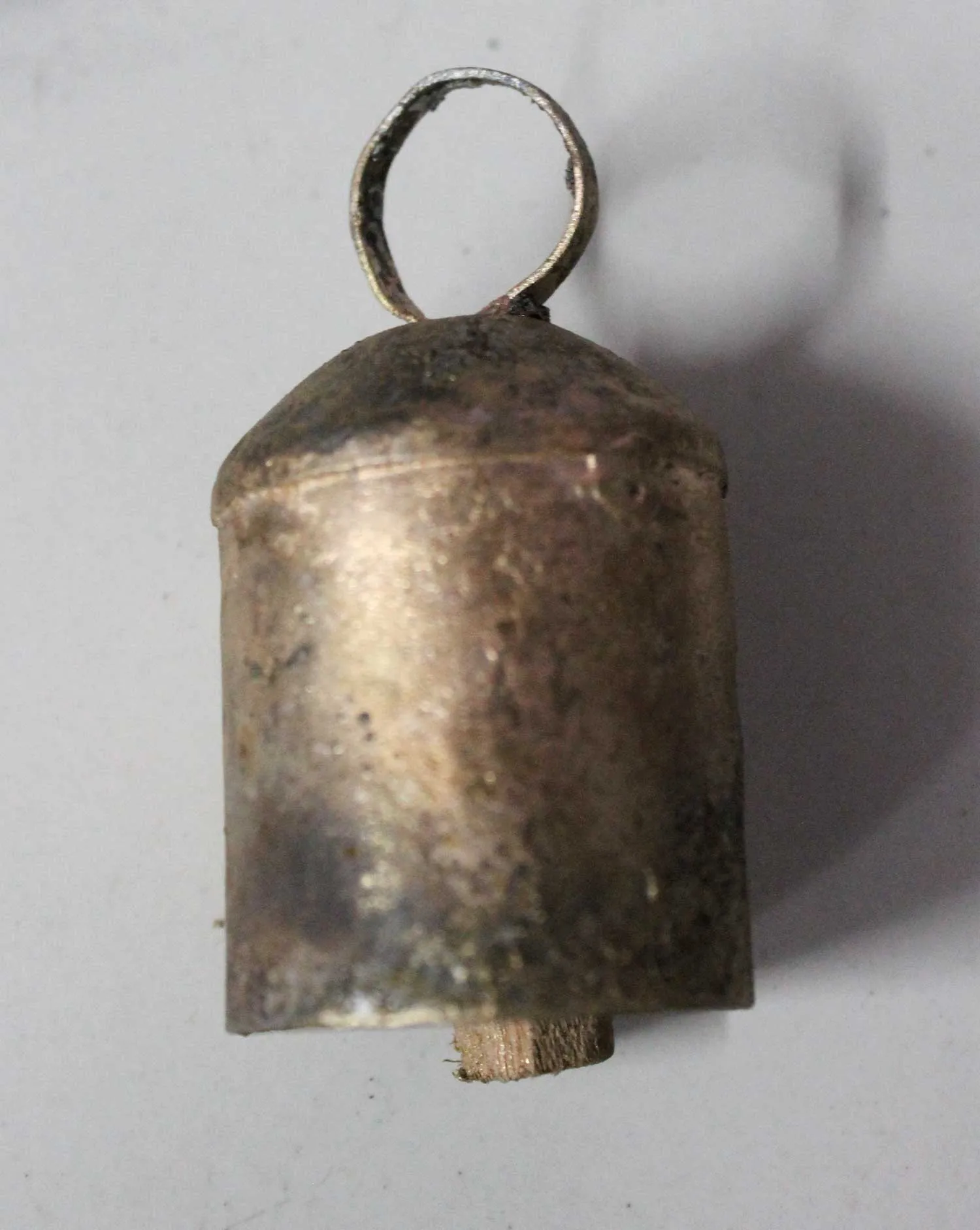 Shabby Chic Recycled Iron Rounded Top Bells 2.5" Inches Height Antique Rustic Finish Loud Sound