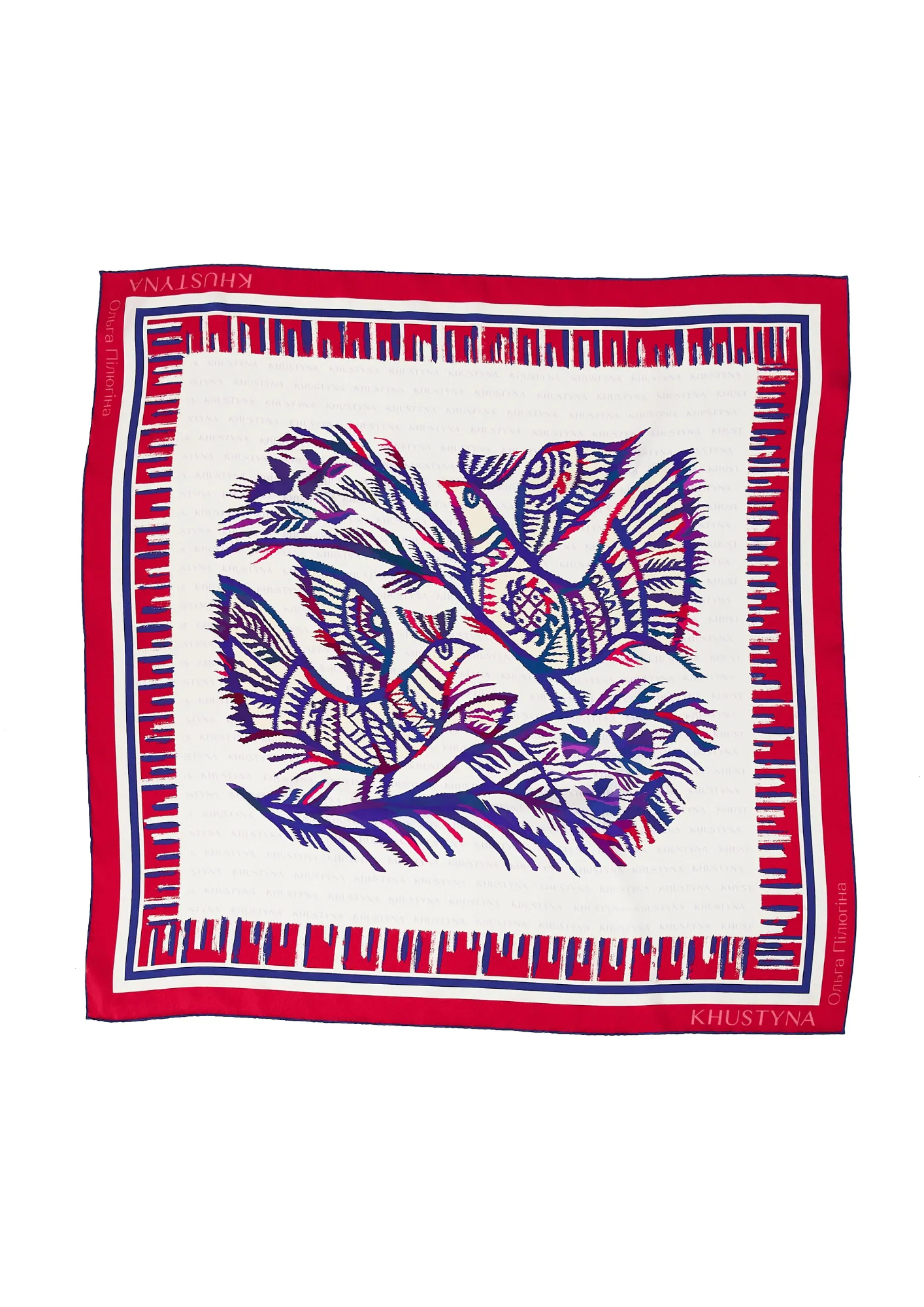 Silk scarf - Turtledove