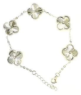 SS Stunning Clover Bracelet
