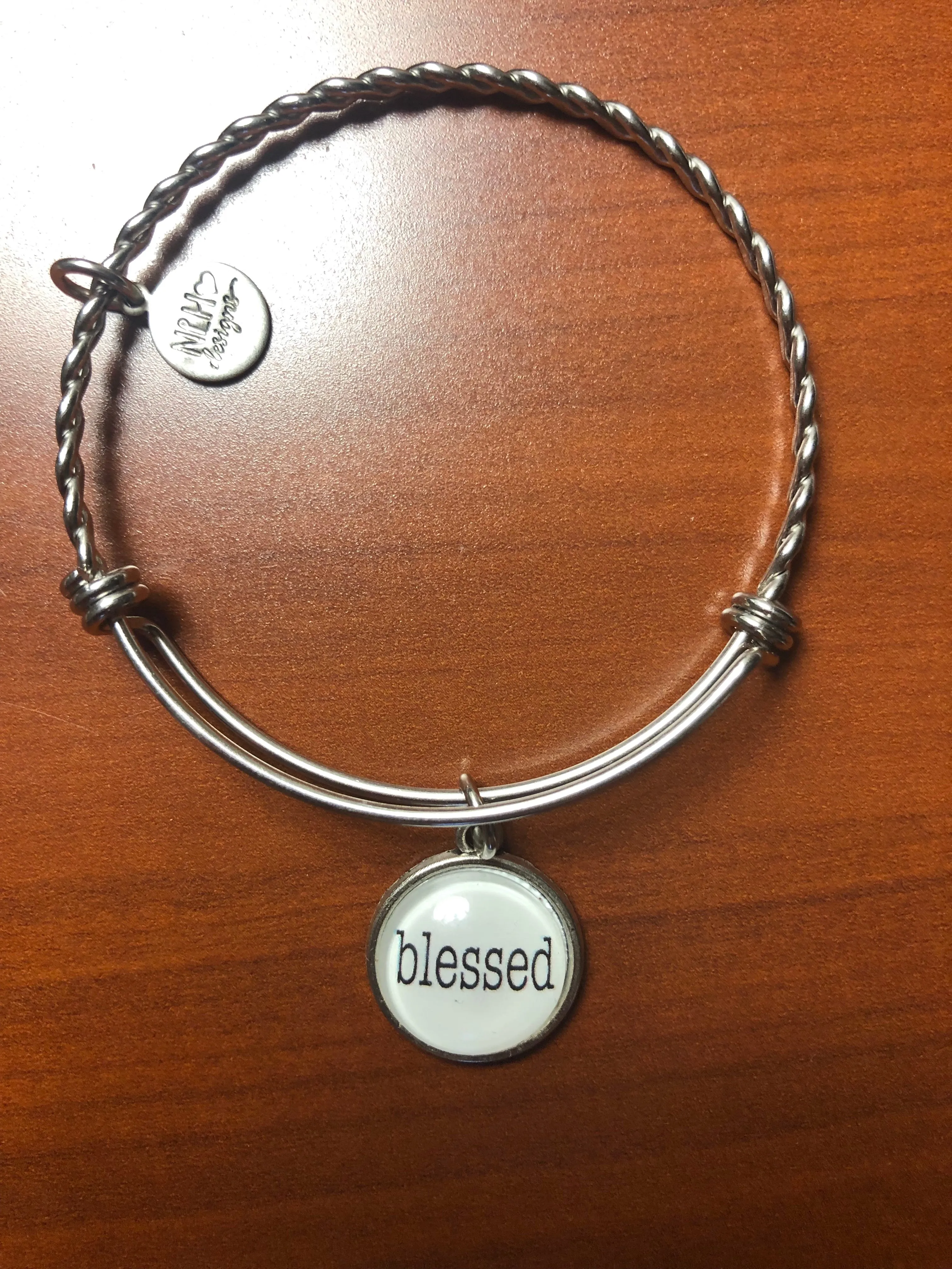 Stainless Steel Braided Blessed Bracelet