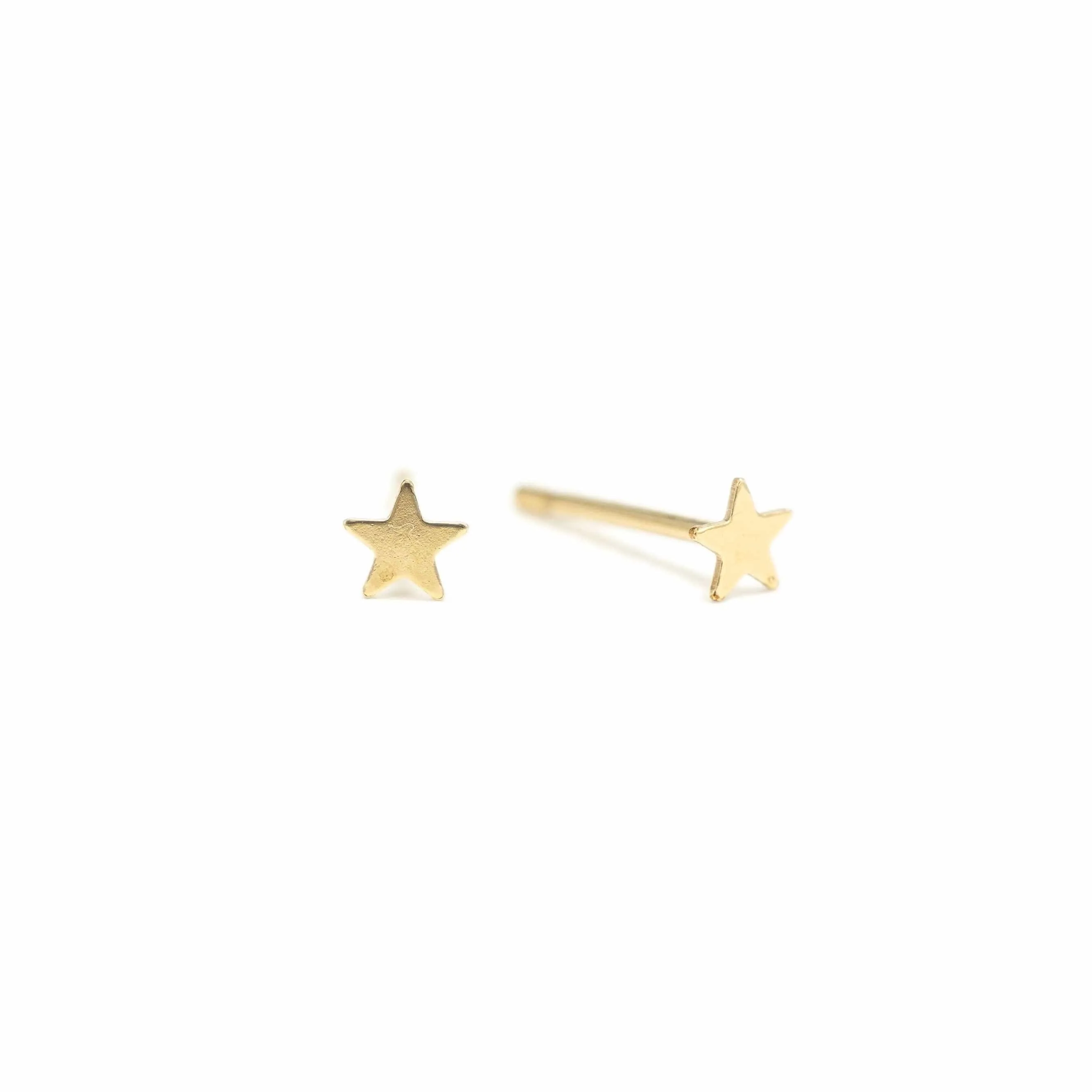Star Gold-Filled Stud Earrings