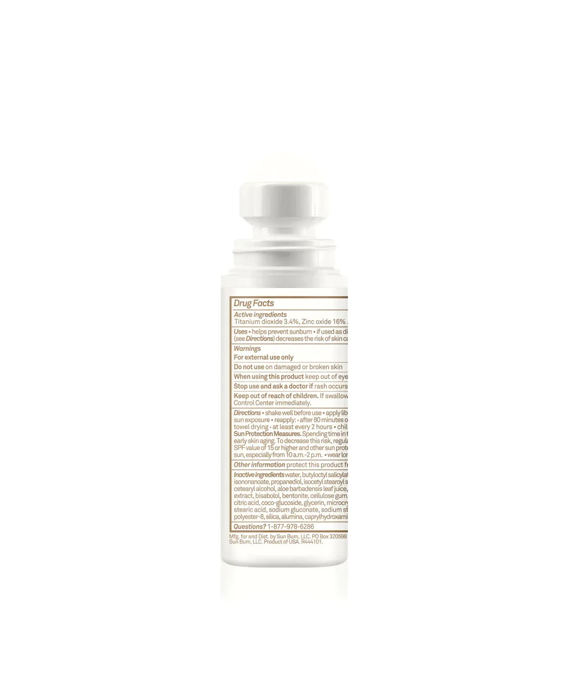 Sun Bum Mineral SPF 50 Sunscreen Roll-On Lotion