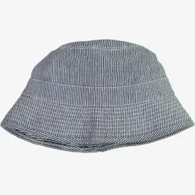 Sunhat Marlon - navy denim stripe
