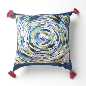 TATVA Bluelixer Silk Cushion