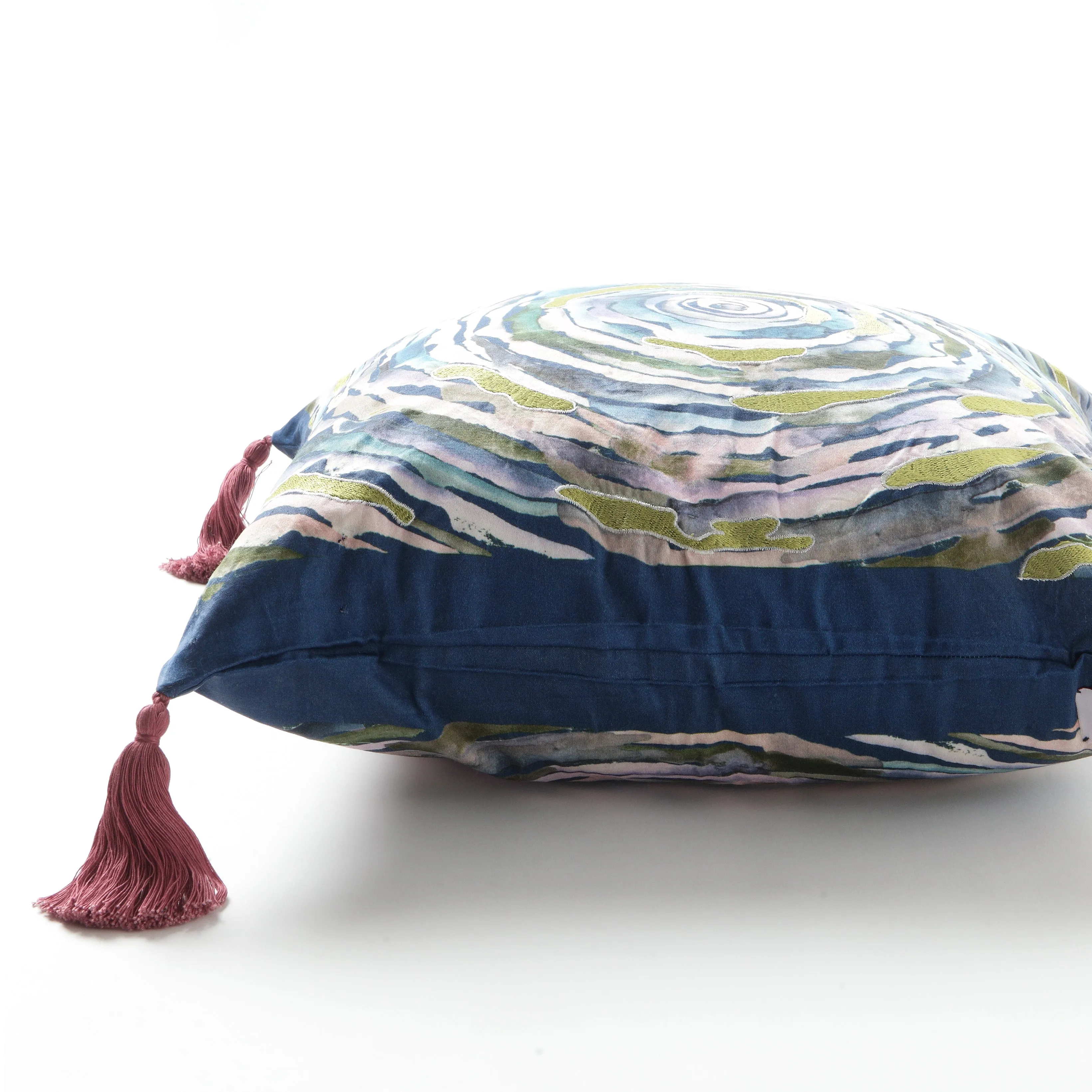 TATVA Bluelixer Silk Cushion