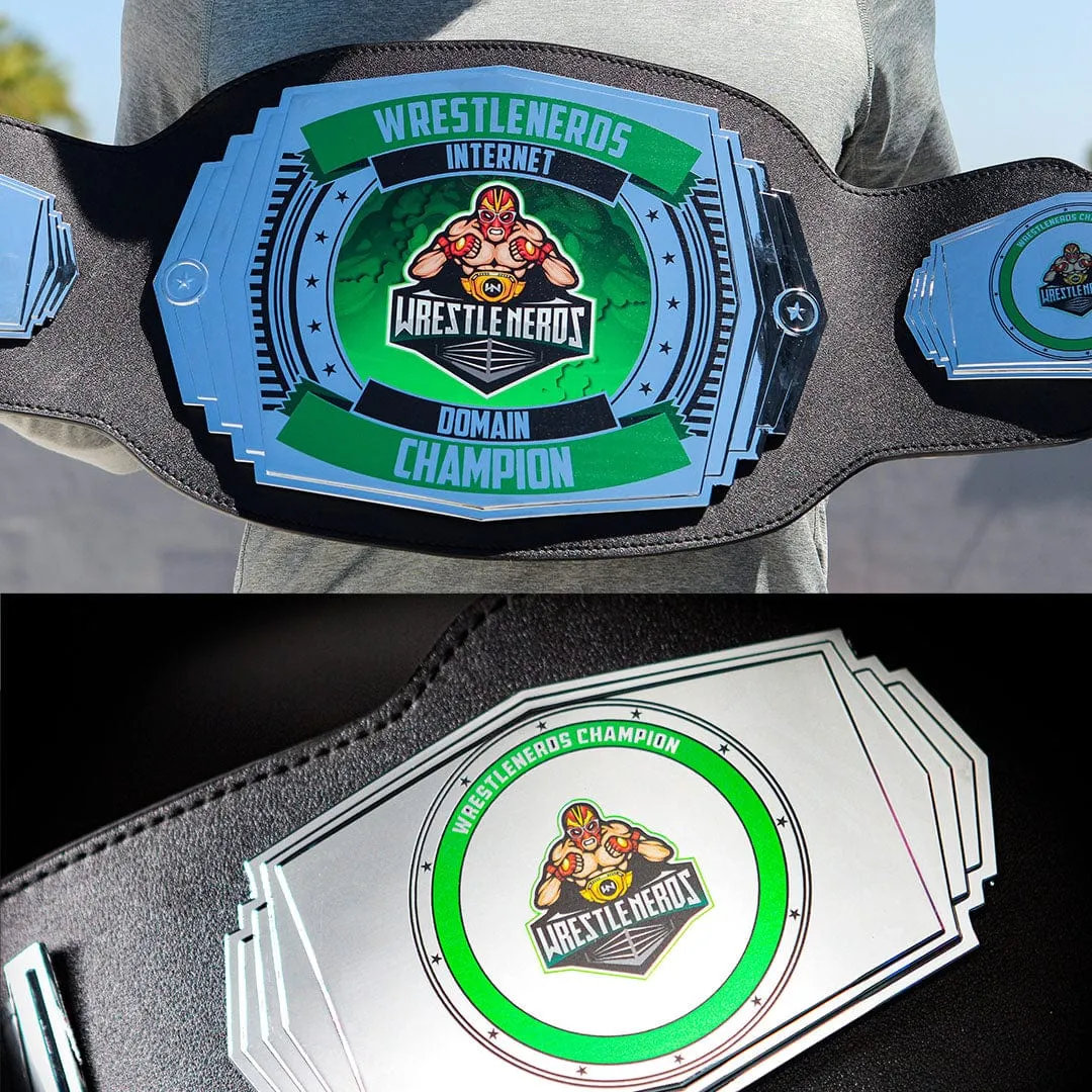 The G.O.A.T. 6lb Customizable Championship Belt