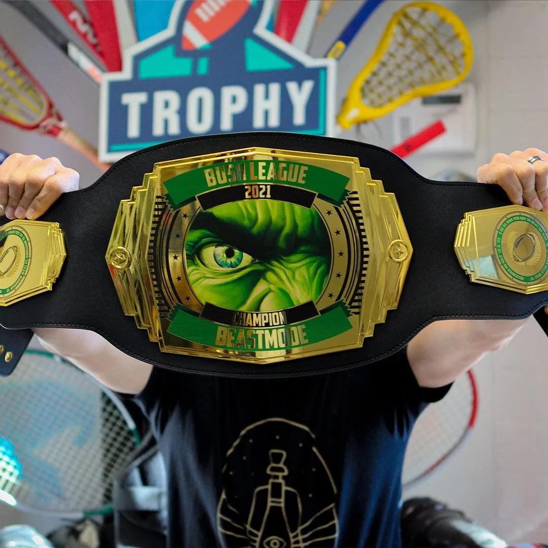 The G.O.A.T. 6lb Customizable Championship Belt