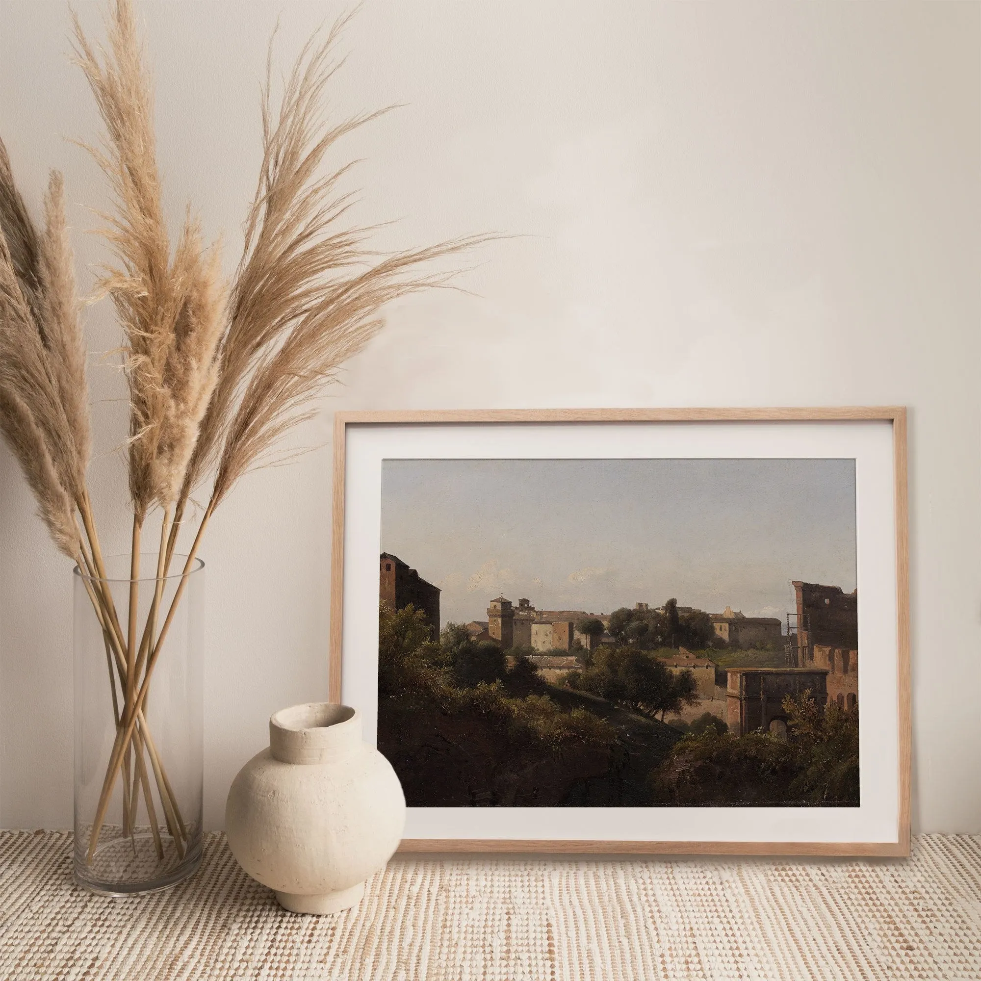 View of Ancient Rome - Vintage Art