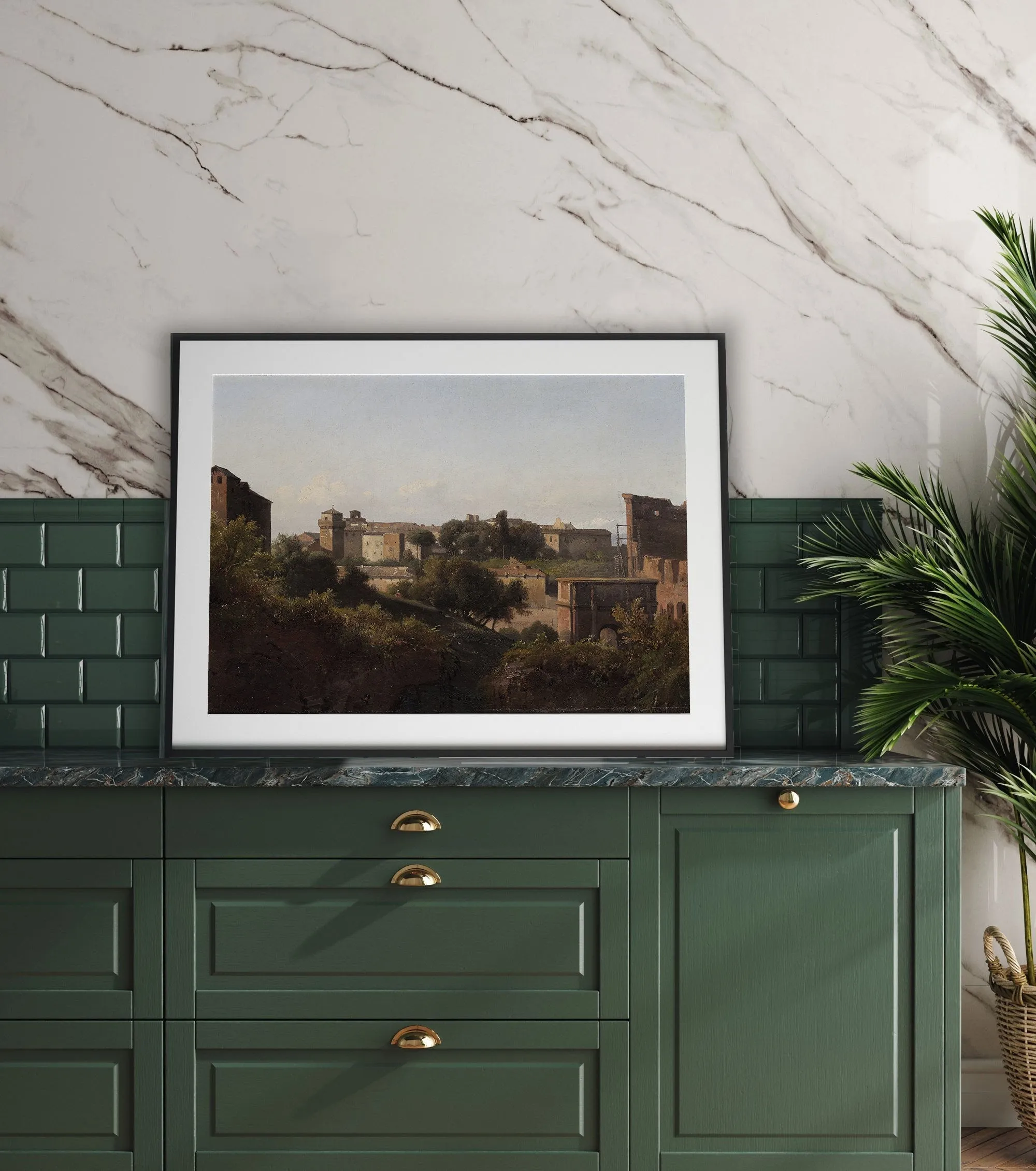 View of Ancient Rome - Vintage Art