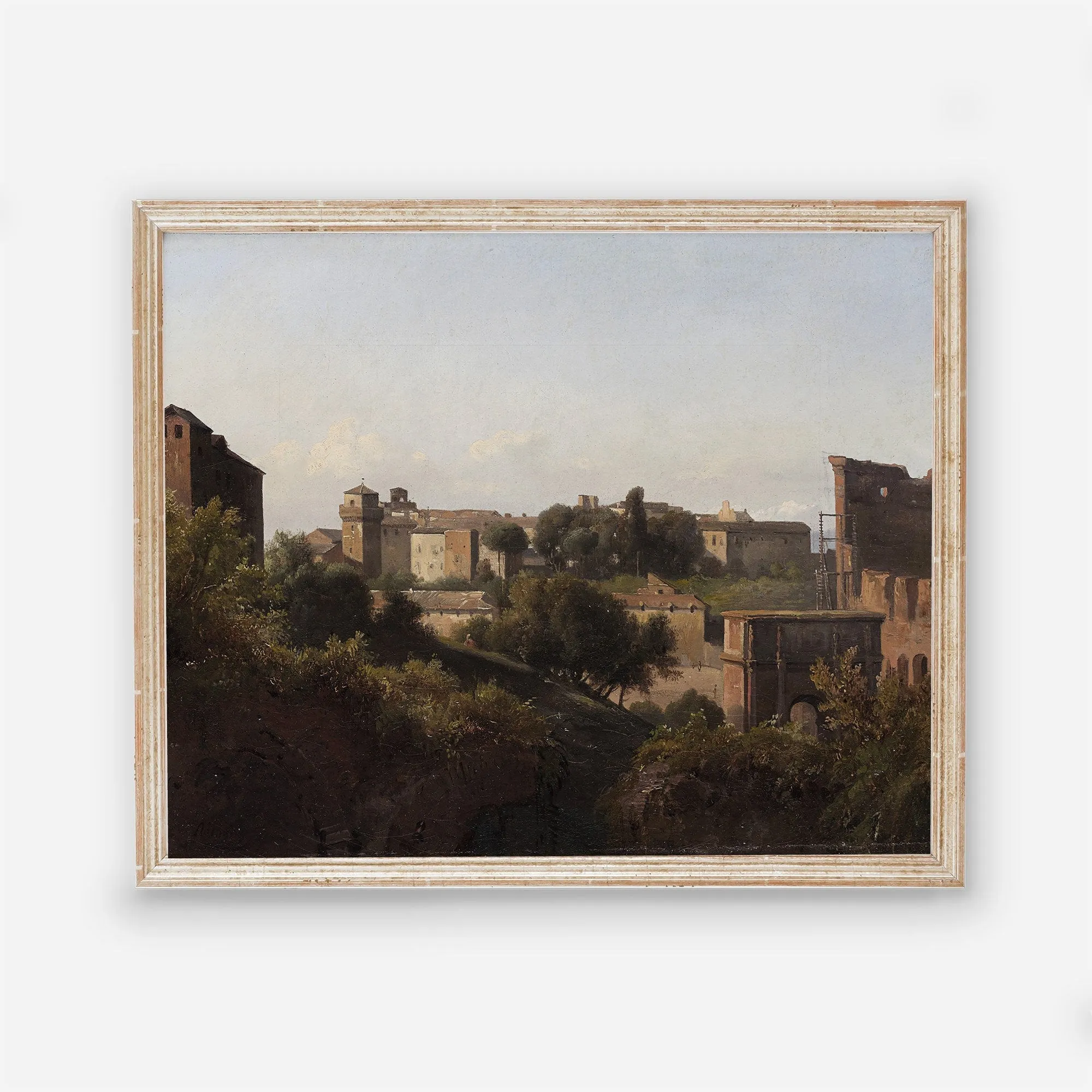 View of Ancient Rome - Vintage Art