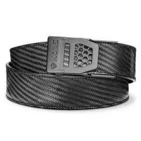 X6 GUNMETAL BUCKLE | CARBON FIBER GUN BELT 1.5"