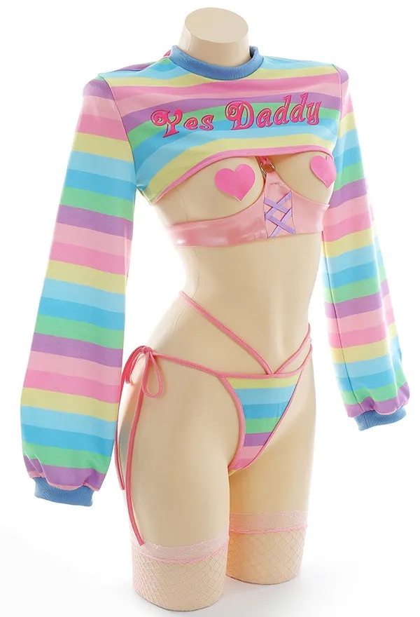 Yes Daddy Rainbow Set