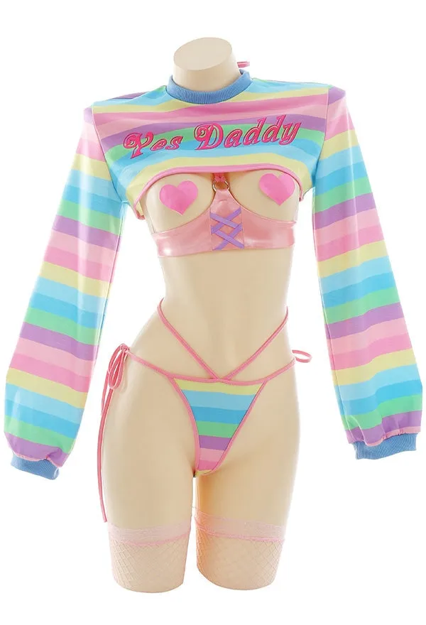 Yes Daddy Rainbow Set